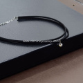 Double Black Velvet Choker Women Crystal Chocker Necklace